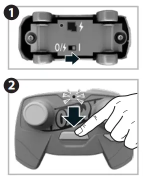 HOTWHEELS R0000-MA70 RC Car - REMOTE CONTROLLER