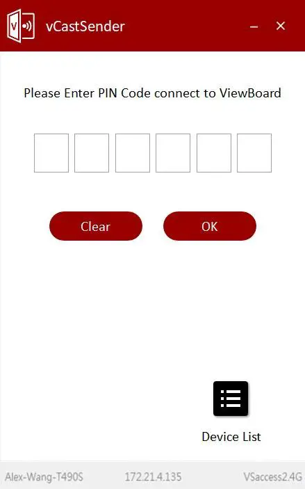 ViewSonic IFP6552 1C ViewBoard 65 Inch 4K Interactive Display - vCastReceiver 1