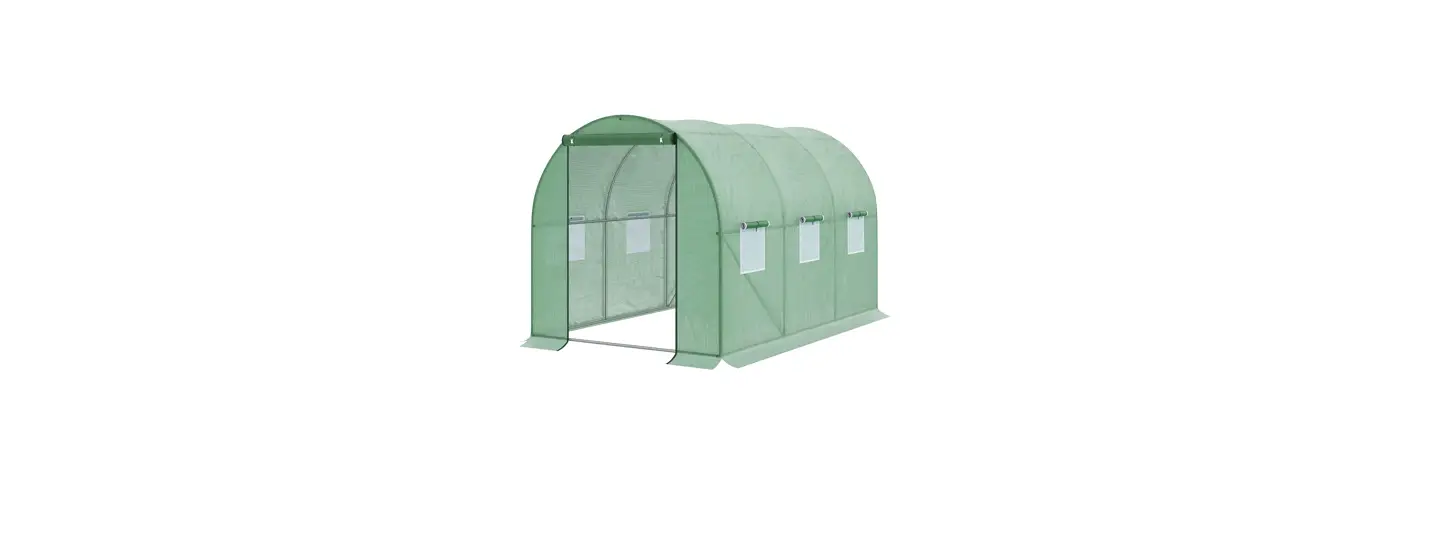Outsunny 845-018 Walk In Polytunnel Greenhouse Instruction Manual