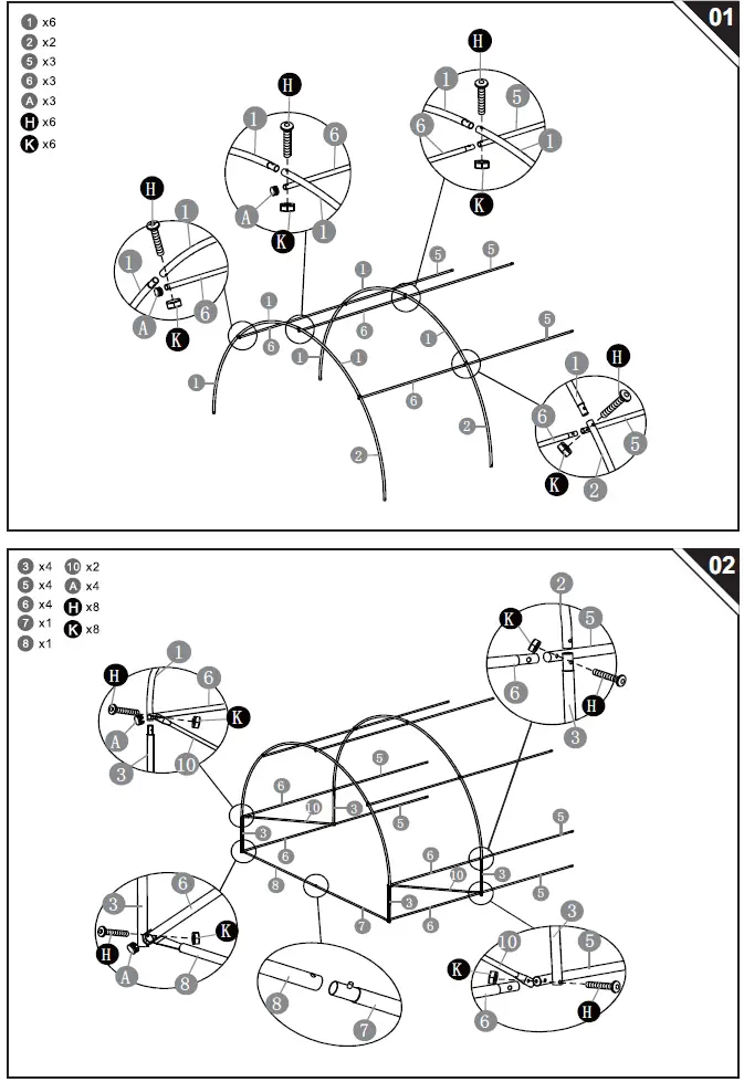 Outsunny-845-018-Walk-In-Polytunnel-Greenhouse-FIG-4