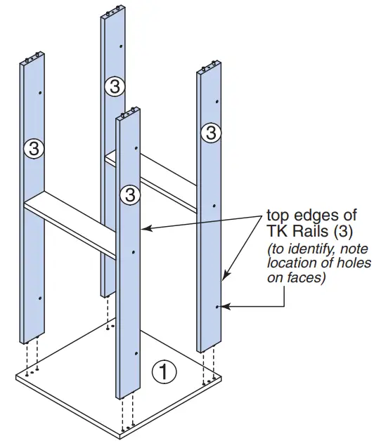 ToT mate TM8350R Single Floor Vanity - firmly