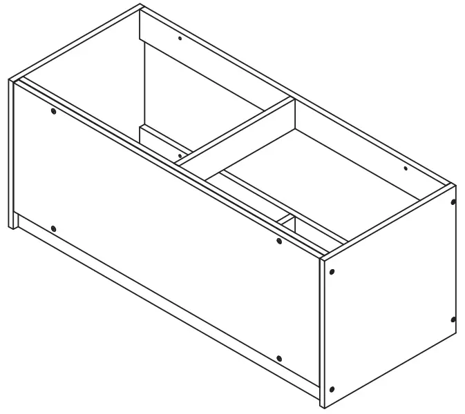 ToT mate TM8350R Single Floor Vanity - stand unit