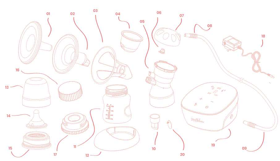 Milkbar-SINGLE-ADVANCED-FLOW-Electric-Breast-Pump-fig-1