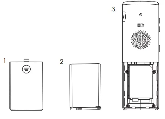 GRANDSTREAM WP822 Cordless WiFi IP Phone - DESCRIPTION