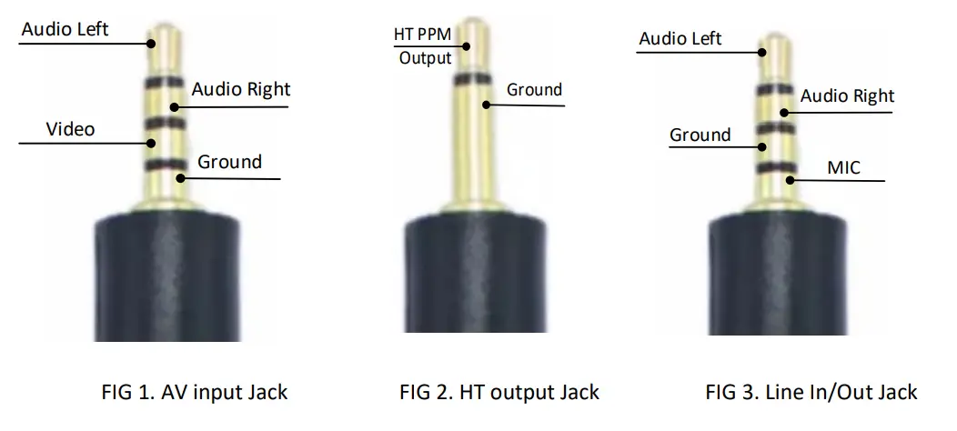 DIVIMATH HD Zero Goggle Atx Airborne - AV input