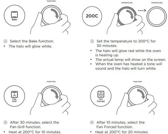 FIG 16 Conditioning the oven.JPG