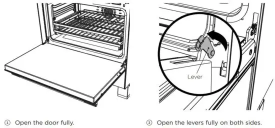 FIG 80 To remove the oven door.JPG