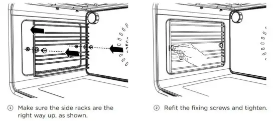 FIG 85 To replace the side racks.JPG