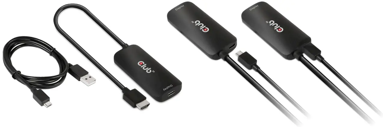 Club 3D CAC 1332 HDMI to USB C 4K60Hz Active Adapter - Type-C Displays that are self powered