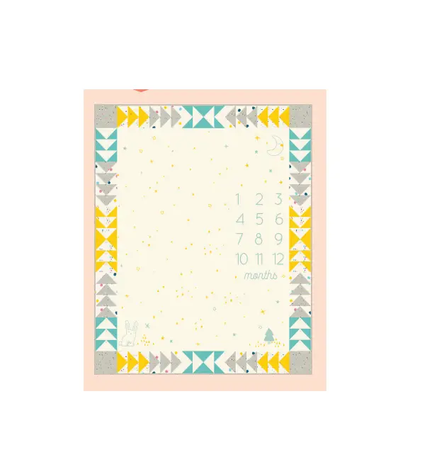 Moda Fabrics Psrs2043-1 Milestone Panel Quilt Instruction Manual