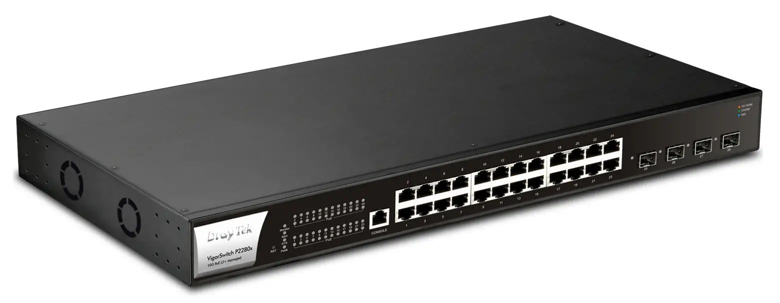 DrayTek P2280x L2+ Managed Switch