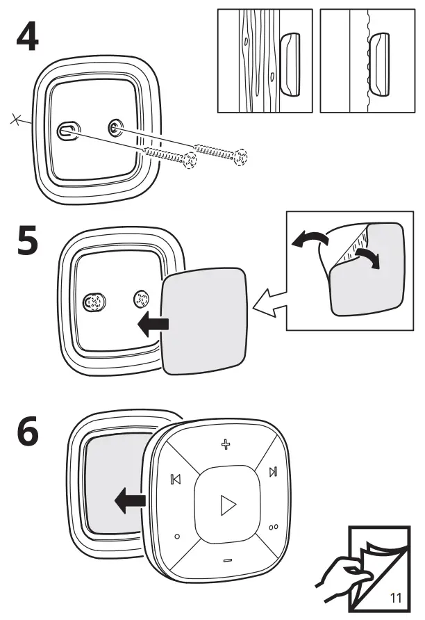 IKEA SYMFONISK Gen 2 Sound Remote - fig 8