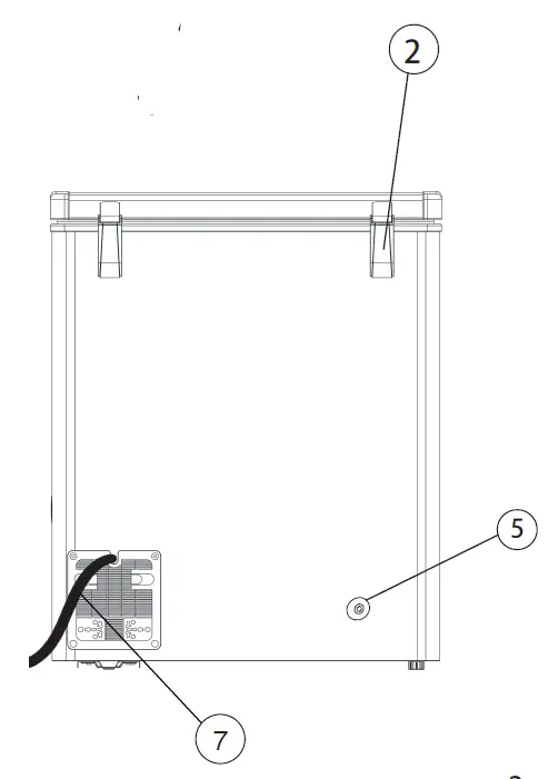 RCA RFRF350 Chest Freezer 2