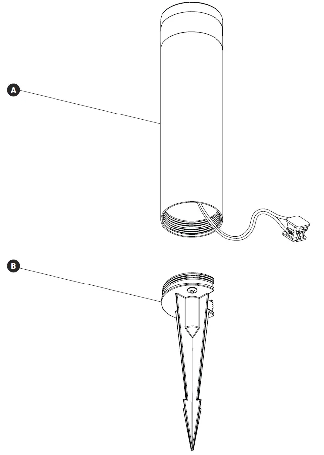 artika-8BOL-SWLV-HD2BL-Swirl-LED-Path-Bollard-Light-FIG-3