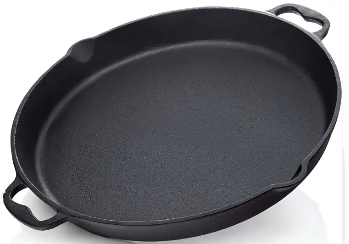 BBQ Nerd Cast Iron Pan for Grilling