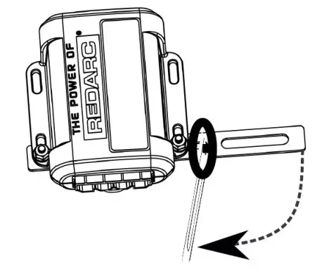 REDARC 22MY Next Generation Ford Ranger - Fit the Tow-Pro mounting bracket to the main unit and bend