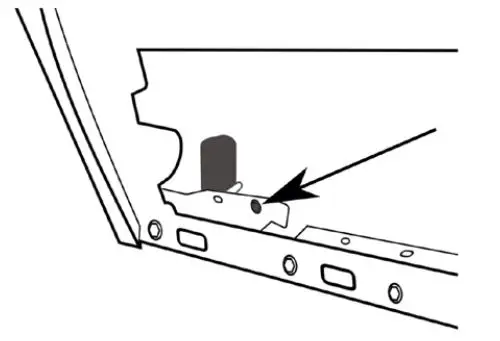 REDARC 22MY Next Generation Ford Ranger - Fit the main unit to the left-hand side of the glove box
