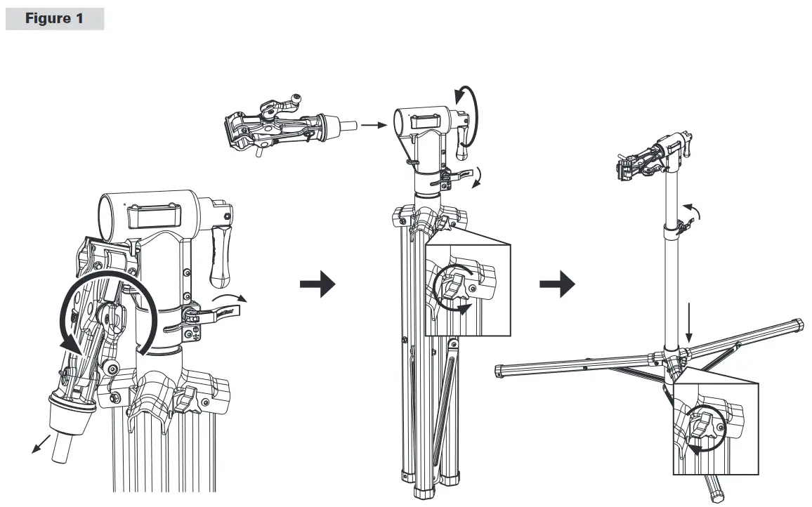 Park Tool PRS-26 Team Issue Portable Repair Stand - figure 1