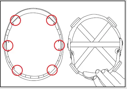JSP EVO 6100 Full Brim Hard Hat 6