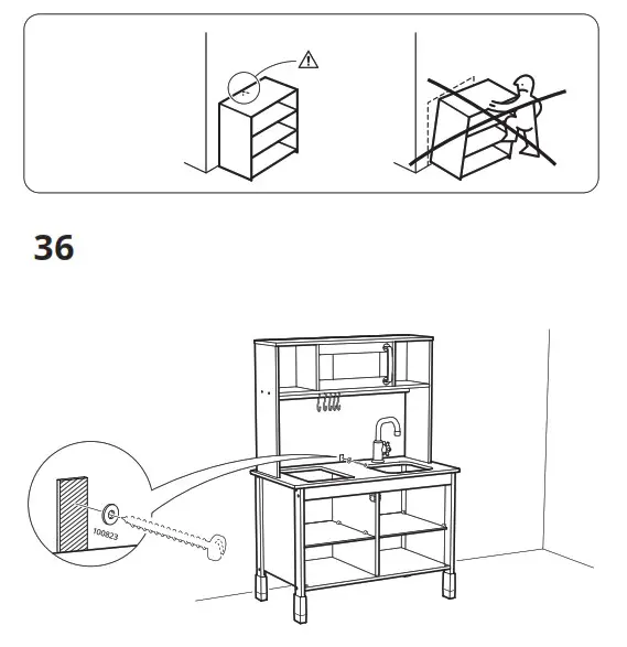 IKEA DUKTIG Mini-kitchen Birch - Fig 19