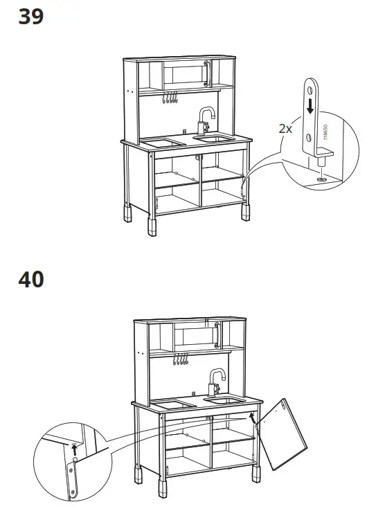 IKEA DUKTIG Mini-kitchen Birch - Fig 21