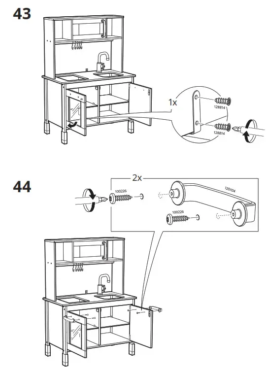 IKEA DUKTIG Mini-kitchen Birch - Fig 23