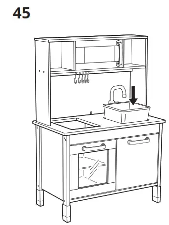 IKEA DUKTIG Mini-kitchen Birch - Fig 24