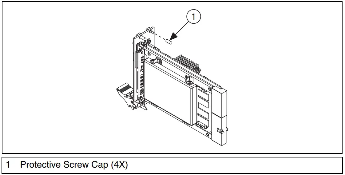 Removing Protective Screw Caps