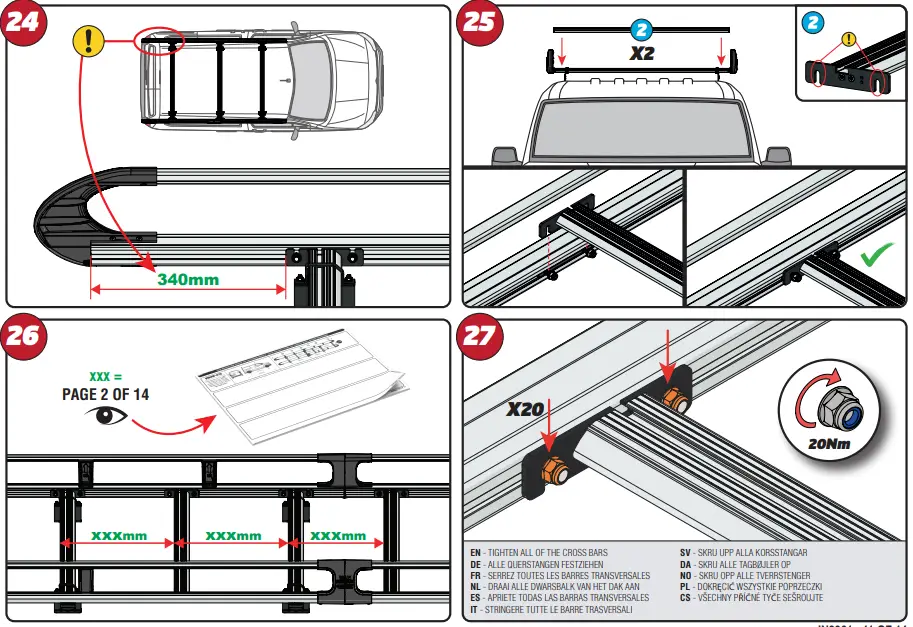 VAN GUARD VGUR-282 UTLI Rack+ Roof Rack-FIG12