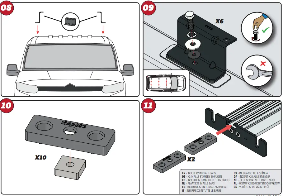 VAN GUARD VGUR-282 UTLI Rack+ Roof Rack-FIG8