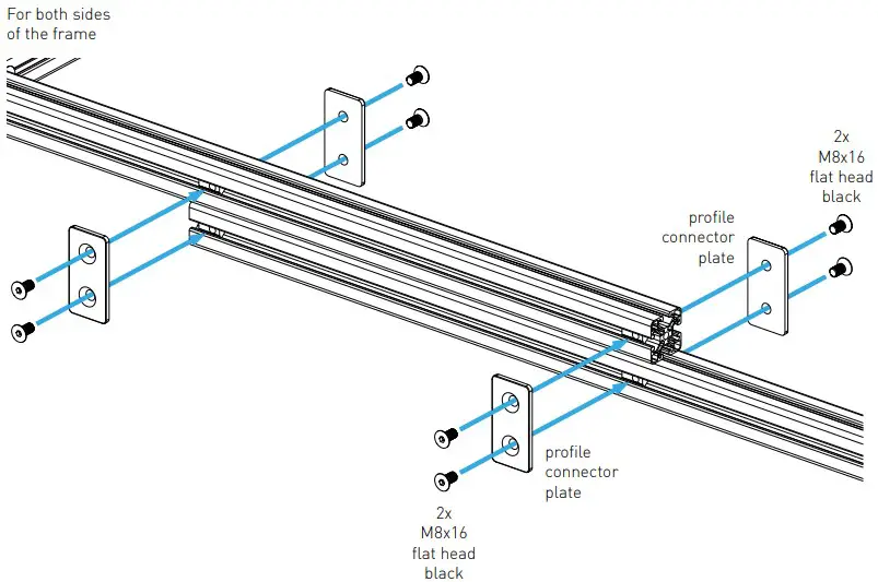 Assembling the VESA mount