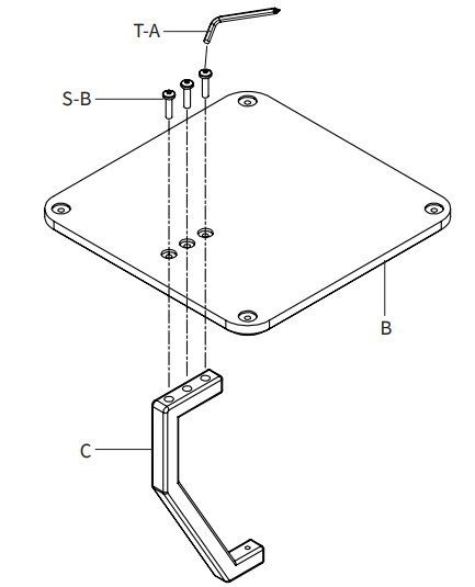 V I V O-STAND-TEN02B-Speaker-Mounts-and-Stands-FIG-4