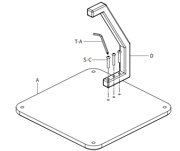 V I V O-STAND-TEN02B-Speaker-Mounts-and-Stands-FIG-5