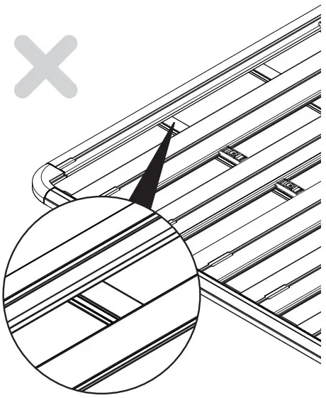 Side Tab Kit required