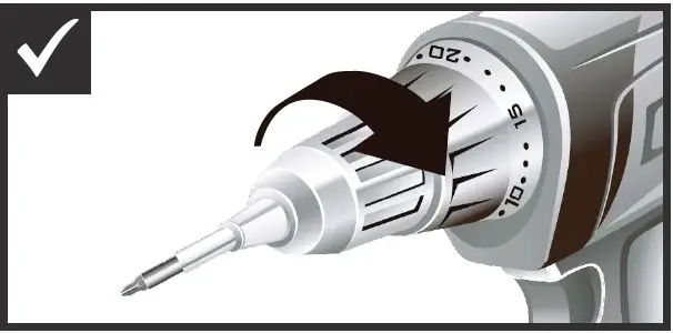 Electric Screwdrivers may be helpful during assembly; however, please set a low torque and use extreme caution.