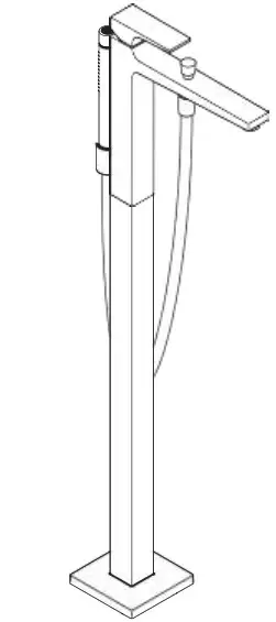 hansgrohe 74532000 Metropol Bath Mixers - Cover 1