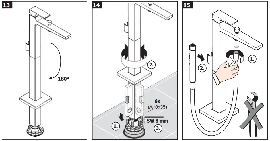 hansgrohe 74532000 Metropol Bath Mixers - overview 20