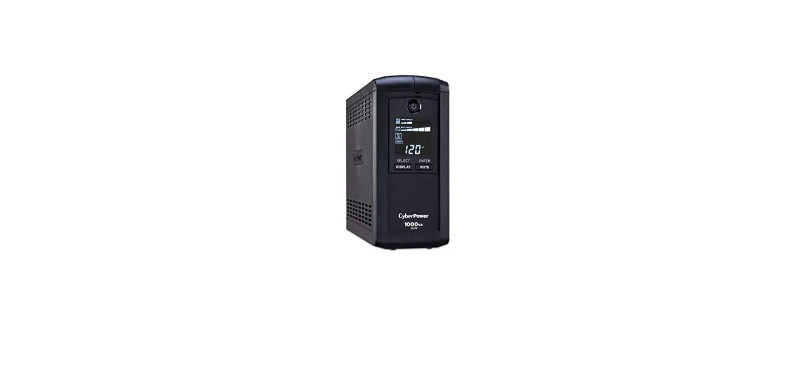 Cyberpower Cp1000avrl Intelligent Lcd Ups User Manual