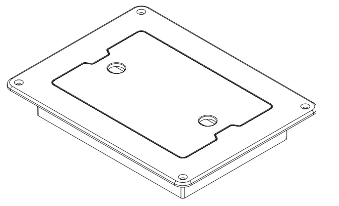 nVent HOFFMAN DFB57F Revere Electric Supply Floor Brush