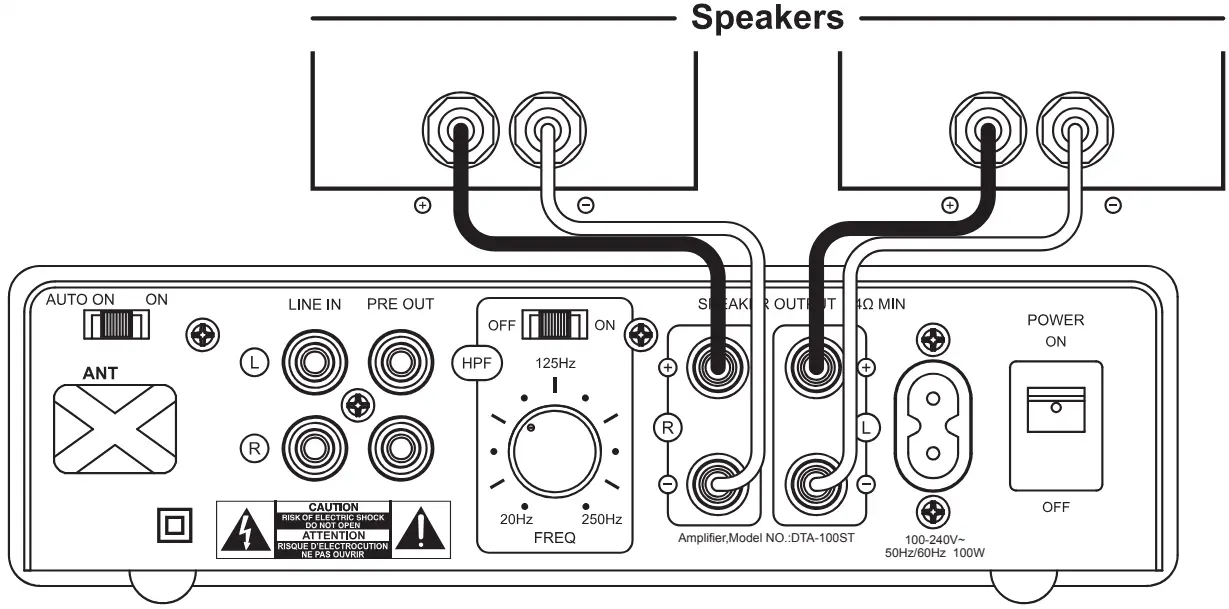 Connecting Speakers