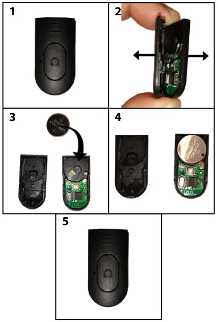 media-tech MT5542 2 In 1 Selfie Tripod - Instalacja baterii
