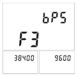Siargo Ltd MF5700 Gas Mass Flow Meter User Manual - Set the RS485 communication baud rate