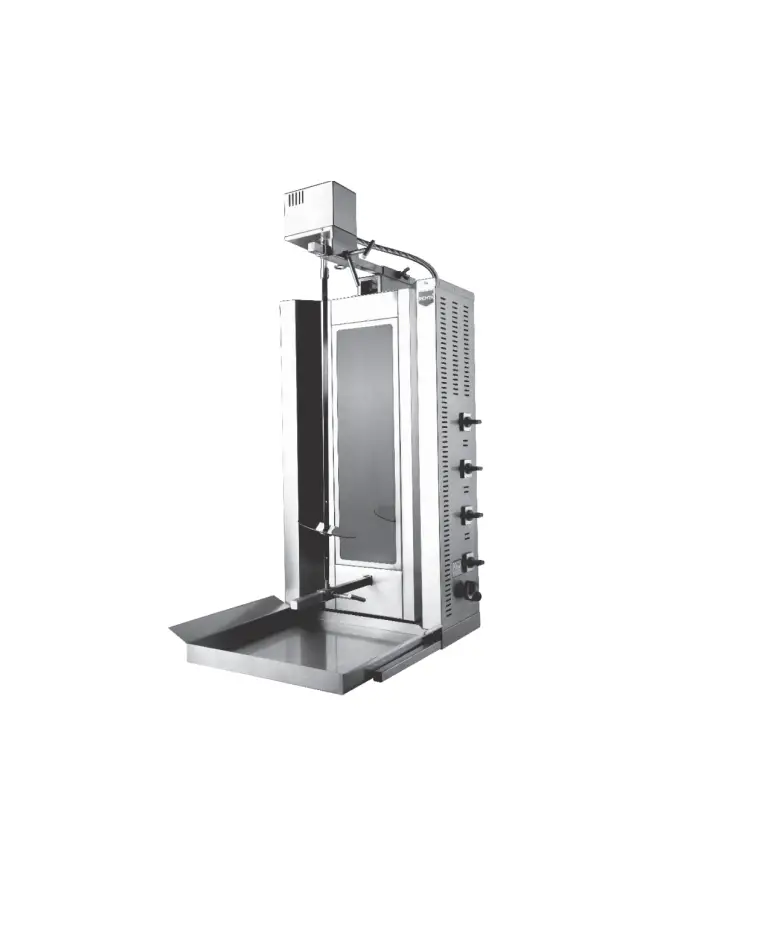 Remta Sd15 Commercial Electrical Doner Machine User Manual Remta Sd15 Commercial Electrical Doner Machine User Manual