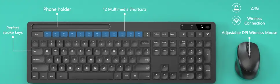 VIVEFOX-63242-USB-Wireless-Keyboard-Mouse-FIG-2