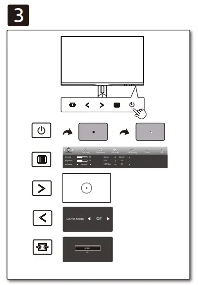 AOC Q24G2ABK Gaming Monitor - overview 3