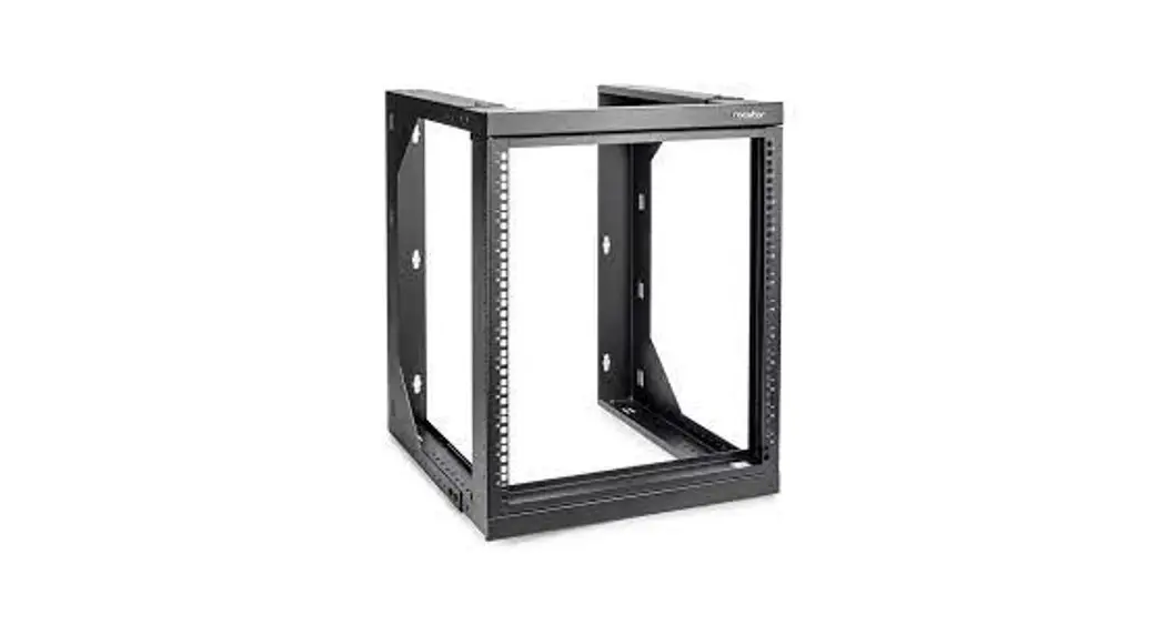 Rocstor Y10e028 Solidrack Wall Mount Rack 2-post Open Frame Adjustable Depth User Manual