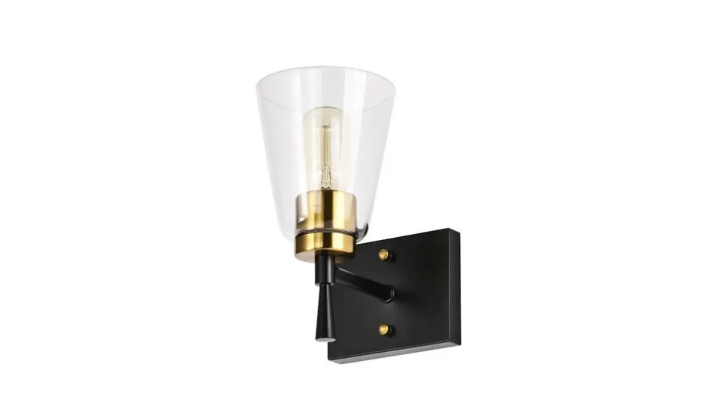 Edvivi Ew6684bkab Briarwood 1 Light Indoor Wall Sconce Instruction Manual