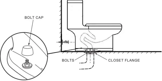 Unbranded OVS-0382Y Modern 1.28 GPF One Piece Toilet-FIG5
