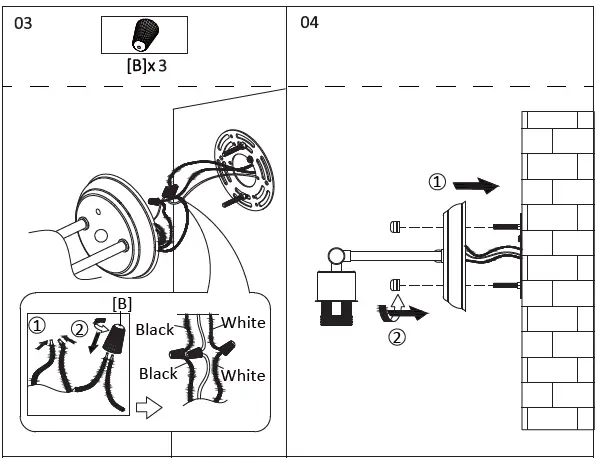 TAIFOND-LWS006-3-Light-Matte-Black-Metal-Vanit-Light-Wall-Sconces-Lighting-4