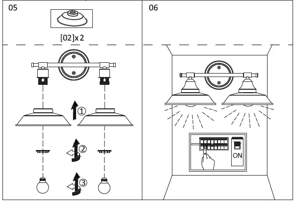 TAIFOND-LWS006-3-Light-Matte-Black-Metal-Vanit-Light-Wall-Sconces-Lighting-5